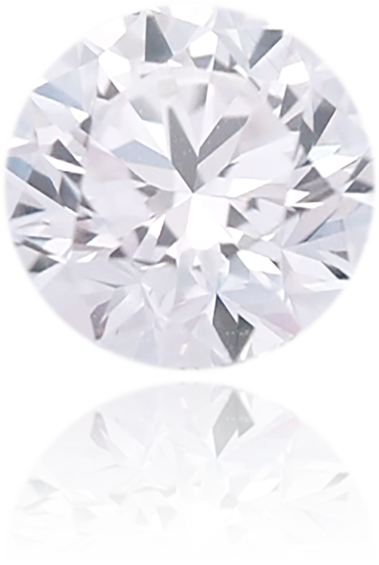 Diament 0.72 ct Faint Pink/VS2