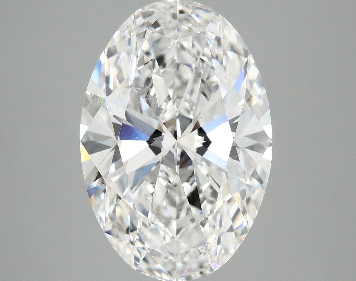 5.06 ct. oval Lab Grown Diamond front image