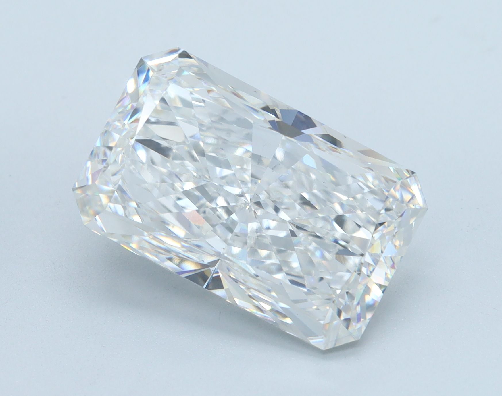 7.01 ct. radiant Lab Grown Diamond front image