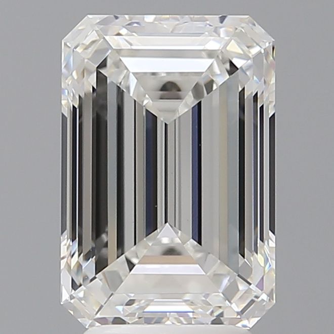 4.10 ct. emerald Lab Grown Diamond front image