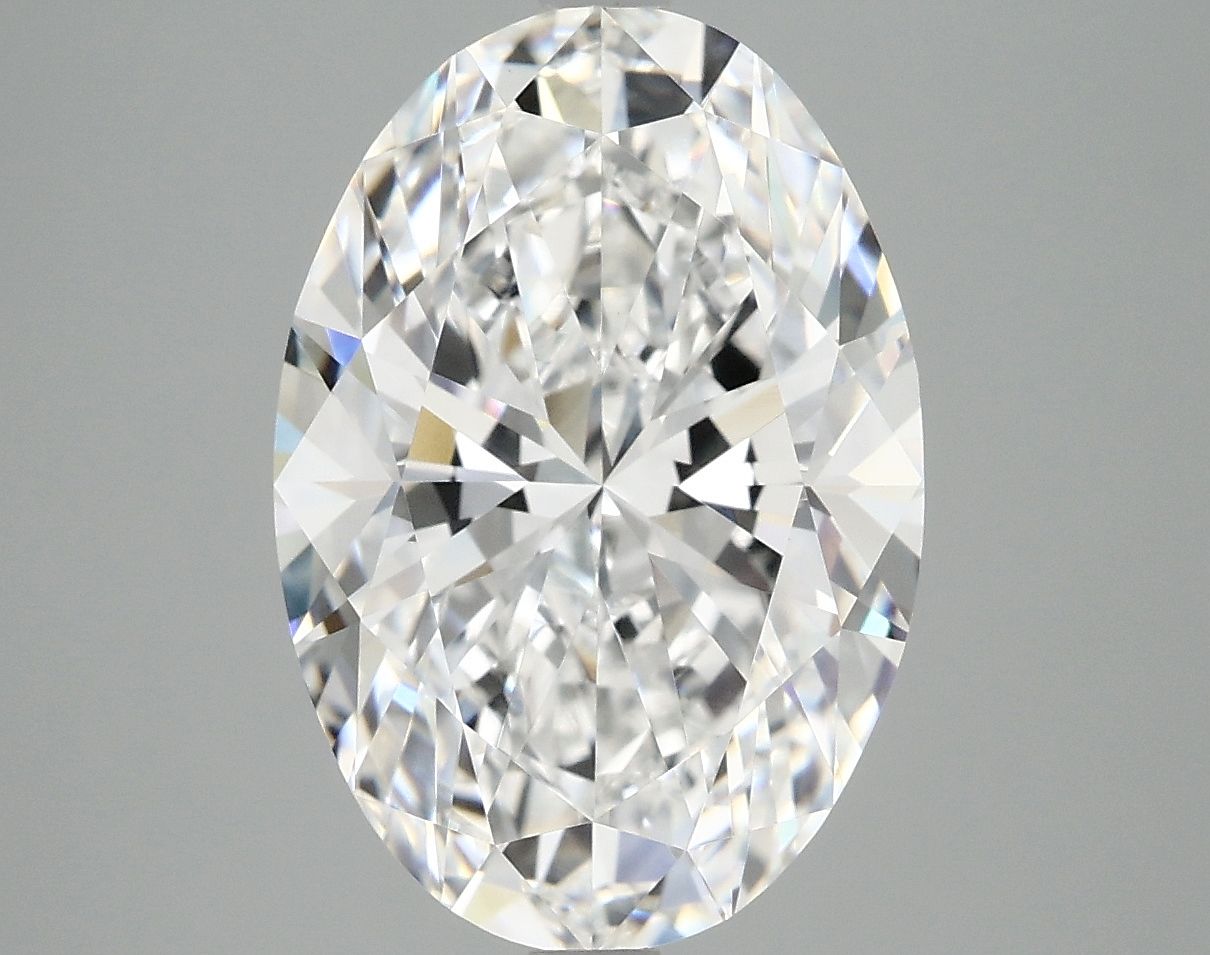 5.05 ct. oval Lab Grown Diamond front image