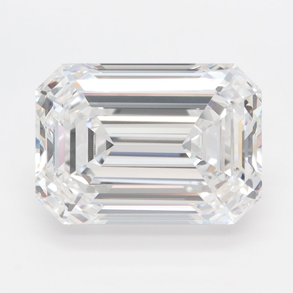 3.71 ct. emerald Lab Grown Diamond front image