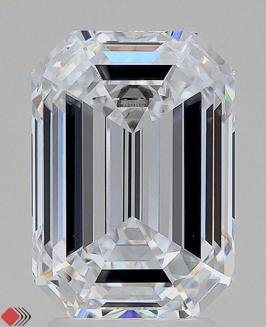 4.31 ct. emerald Lab Grown Diamond front image