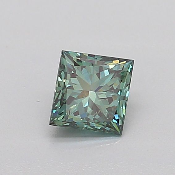 0.4 CT Fancy Vivid Green PRINCESS