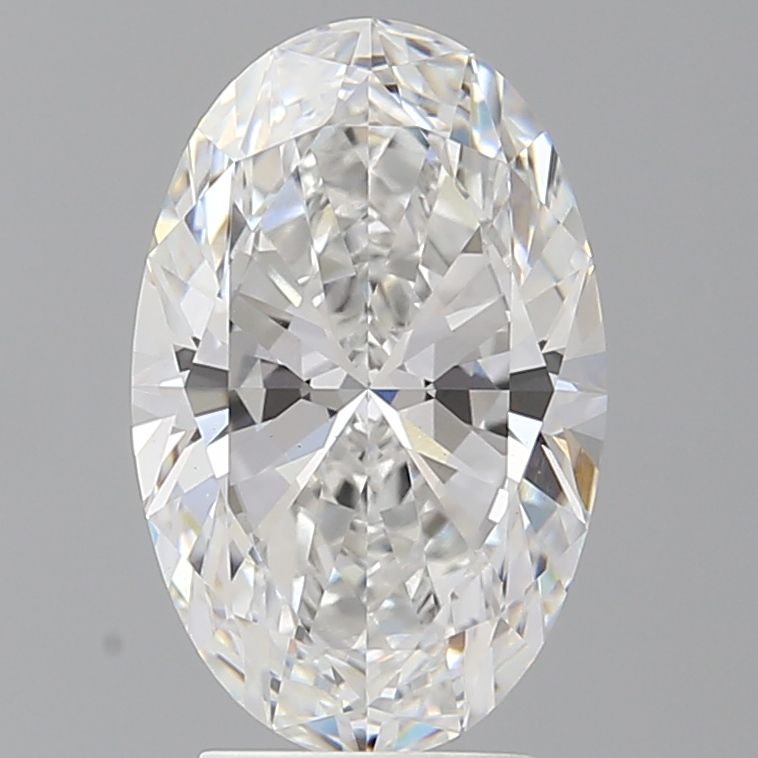 3.60 ct. oval Lab Grown Diamond front image