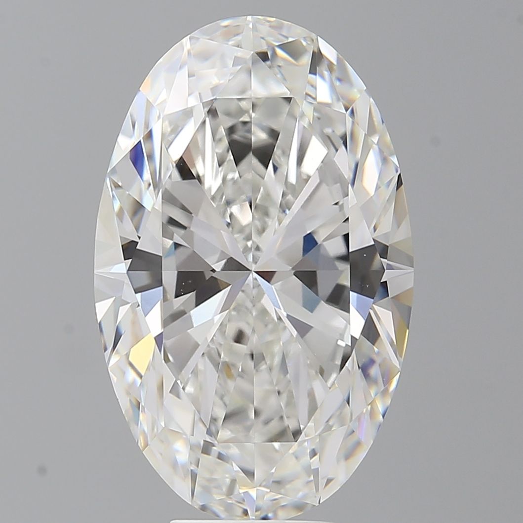 9.10 ct. oval Lab Grown Diamond front image