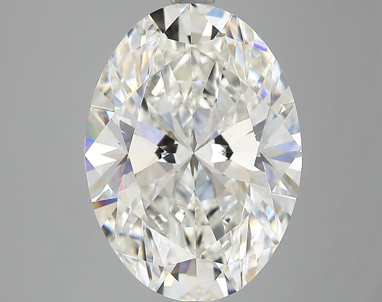 5.07 ct. oval Lab Grown Diamond front image