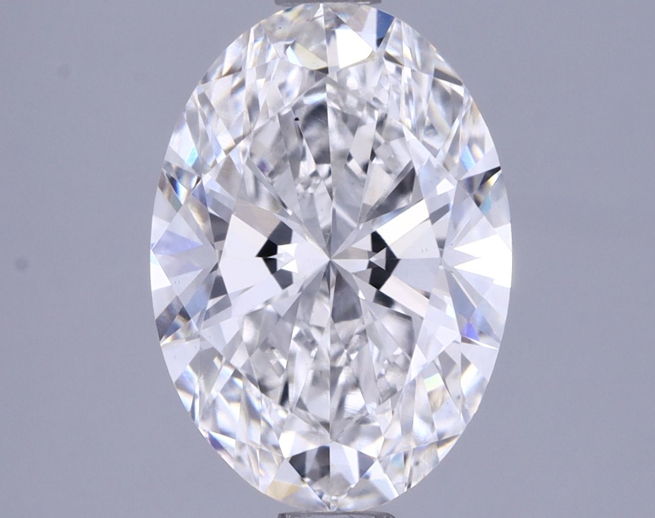 1.63 ct. oval Lab Grown Diamond front image