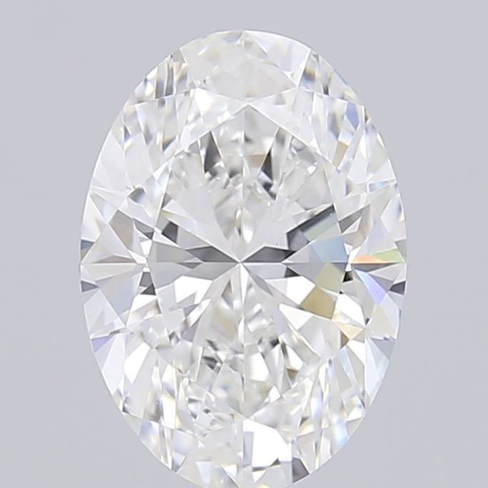 4.02 ct. oval Lab Grown Diamond front image