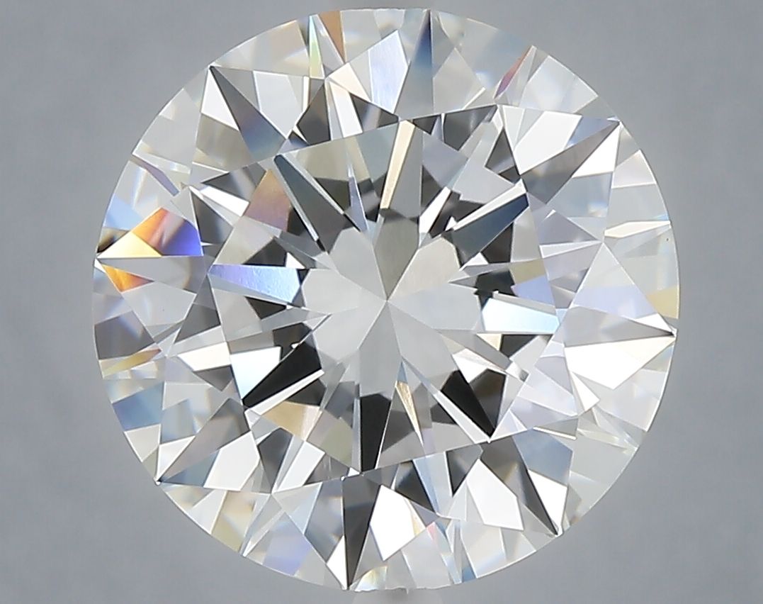 6.08 ct. round Lab Grown Diamond front image