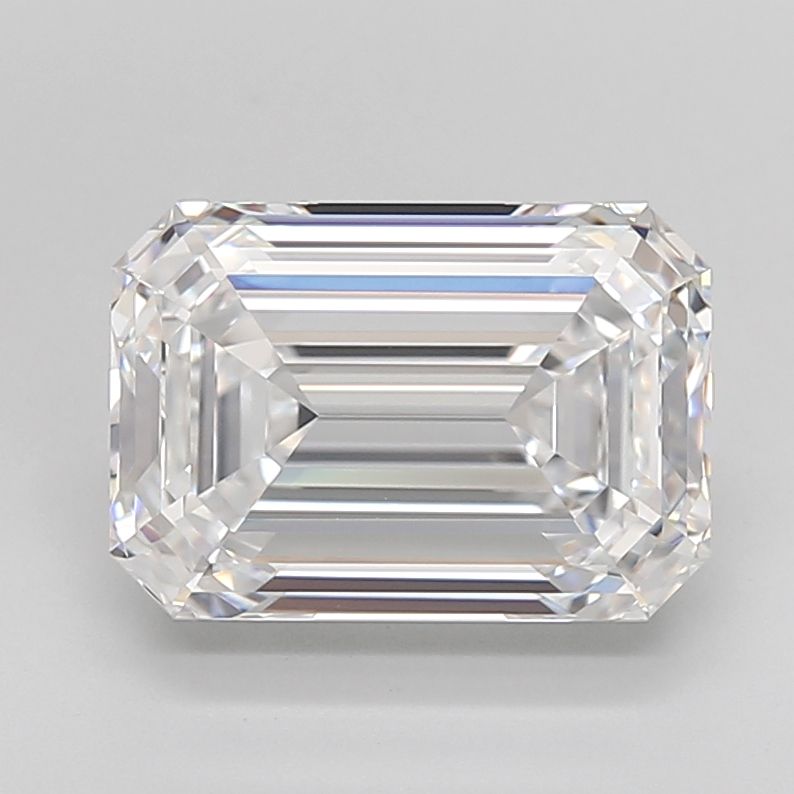 5.04 ct. emerald Lab Grown Diamond front image