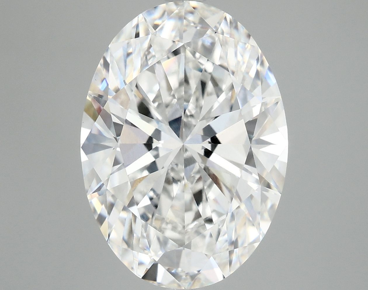 6.06 ct. oval Lab Grown Diamond front image