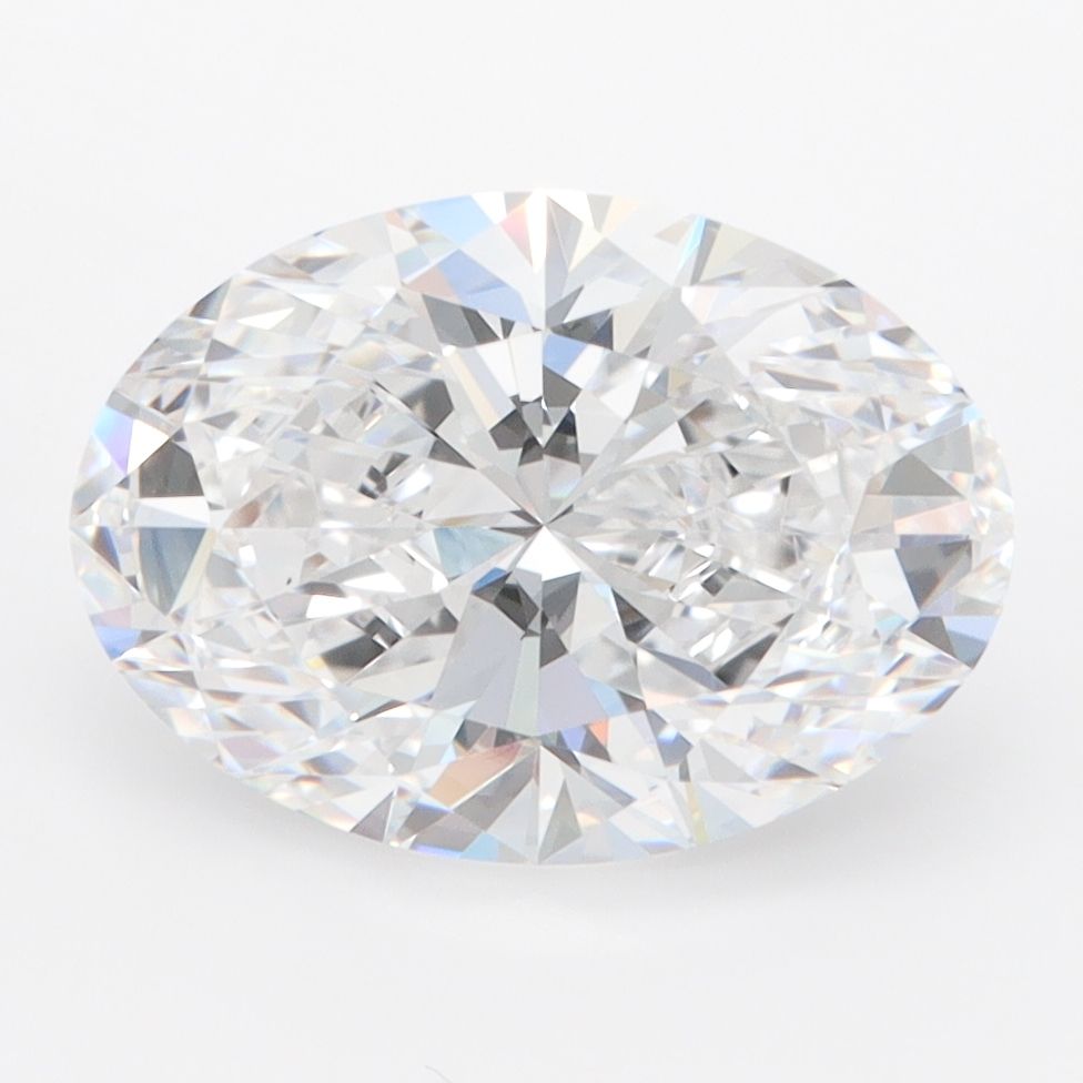3.28 ct. oval Lab Grown Diamond front image