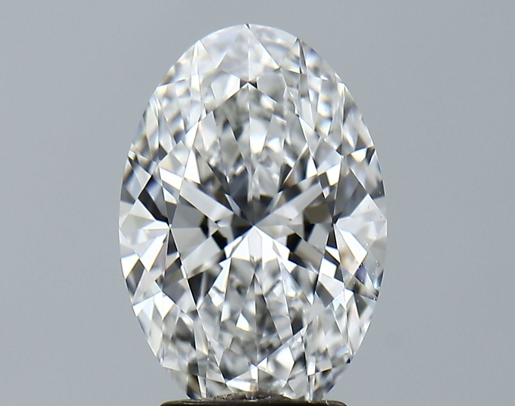 3.19 ct. oval Lab Grown Diamond front image