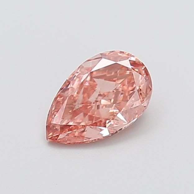 1.02 CT Fancy Pinkish Brown PEAR