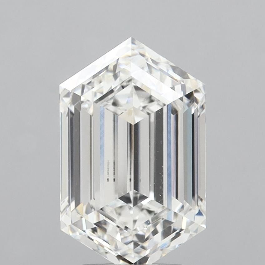 3.59 ct lab-grown Hexagonal Diamond