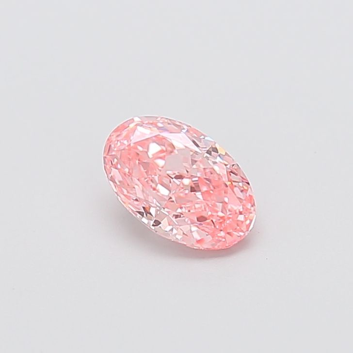 0.9 CT Fancy Vivid Pink OVAL