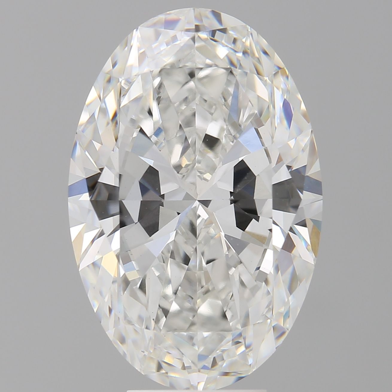 7.56 ct. oval Lab Grown Diamond front image