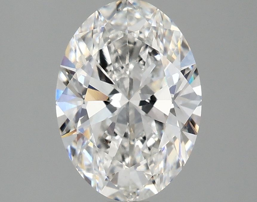 2.07 ct. oval Lab Grown Diamond front image