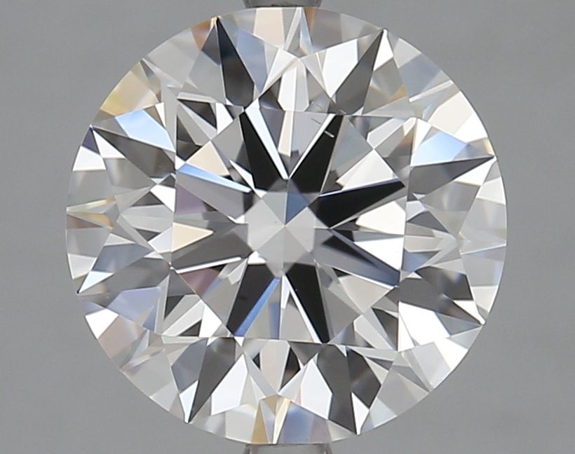Diamant Rond 4.06 ct - Couleur D - Pureté VS2
