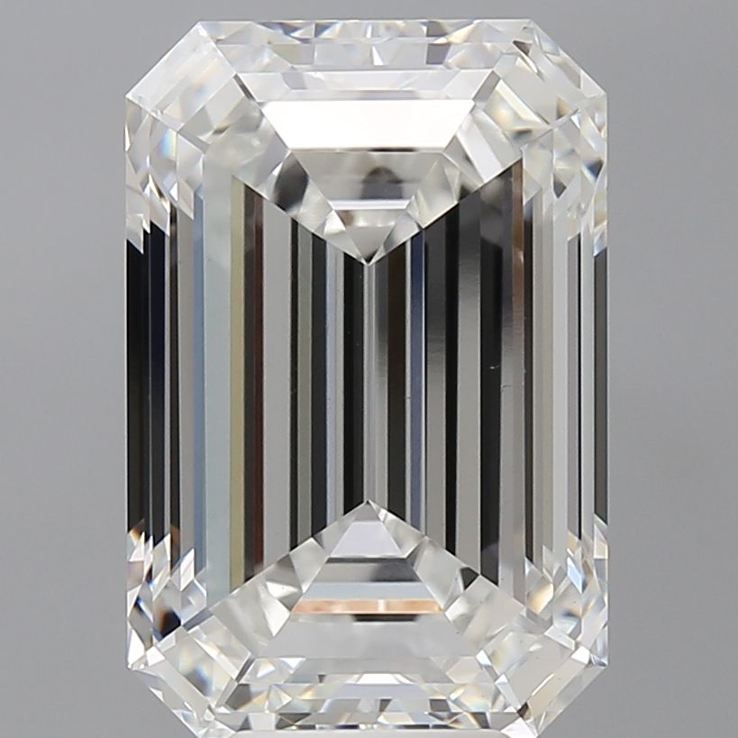 8.10 ct. emerald Lab Grown Diamond front image