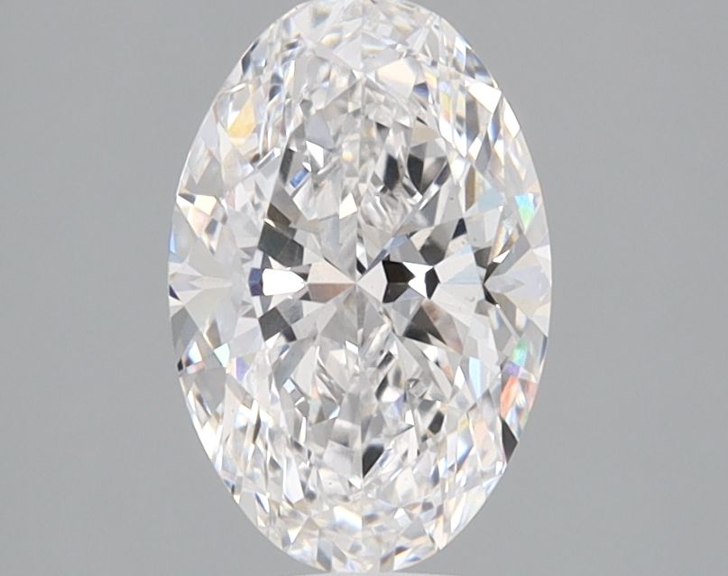 1.23 ct. oval Lab Grown Diamond front image