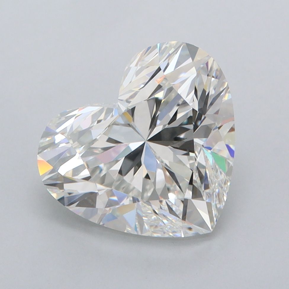 2.87 ct. heart Lab Grown Diamond front image