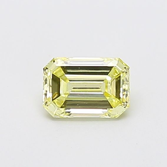 0.68 ct. emerald Lab Grown Diamond front image