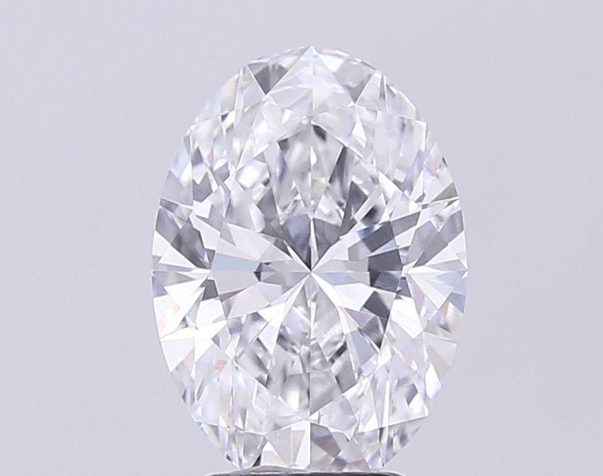 3.33 ct. oval Lab Grown Diamond front image