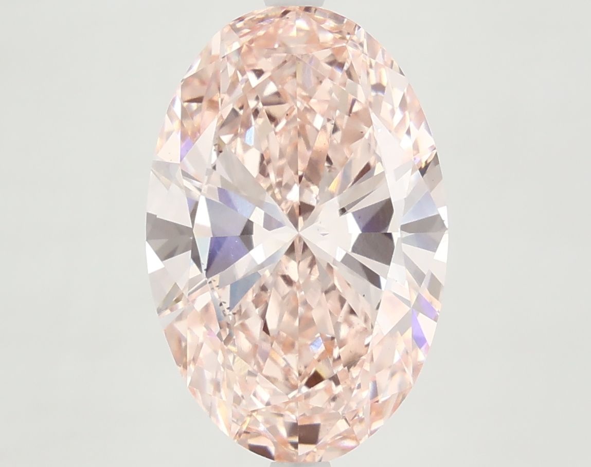 4.99 ct. oval Lab Grown Diamond front image