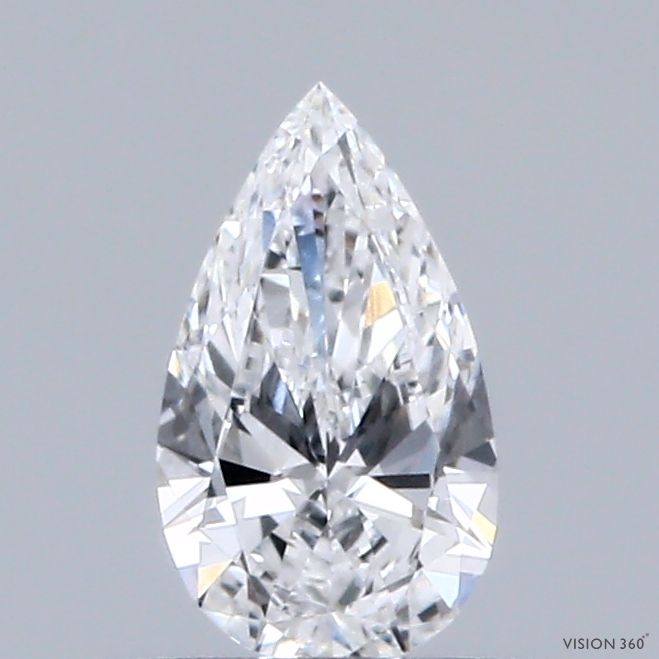 0.37 ct lab-grown Pear Diamond