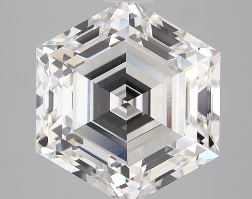 2.57 ct lab-grown Hexagonal Diamond