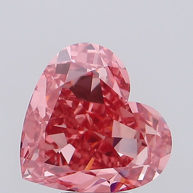 5.69 ct. heart Lab Grown Diamond front image