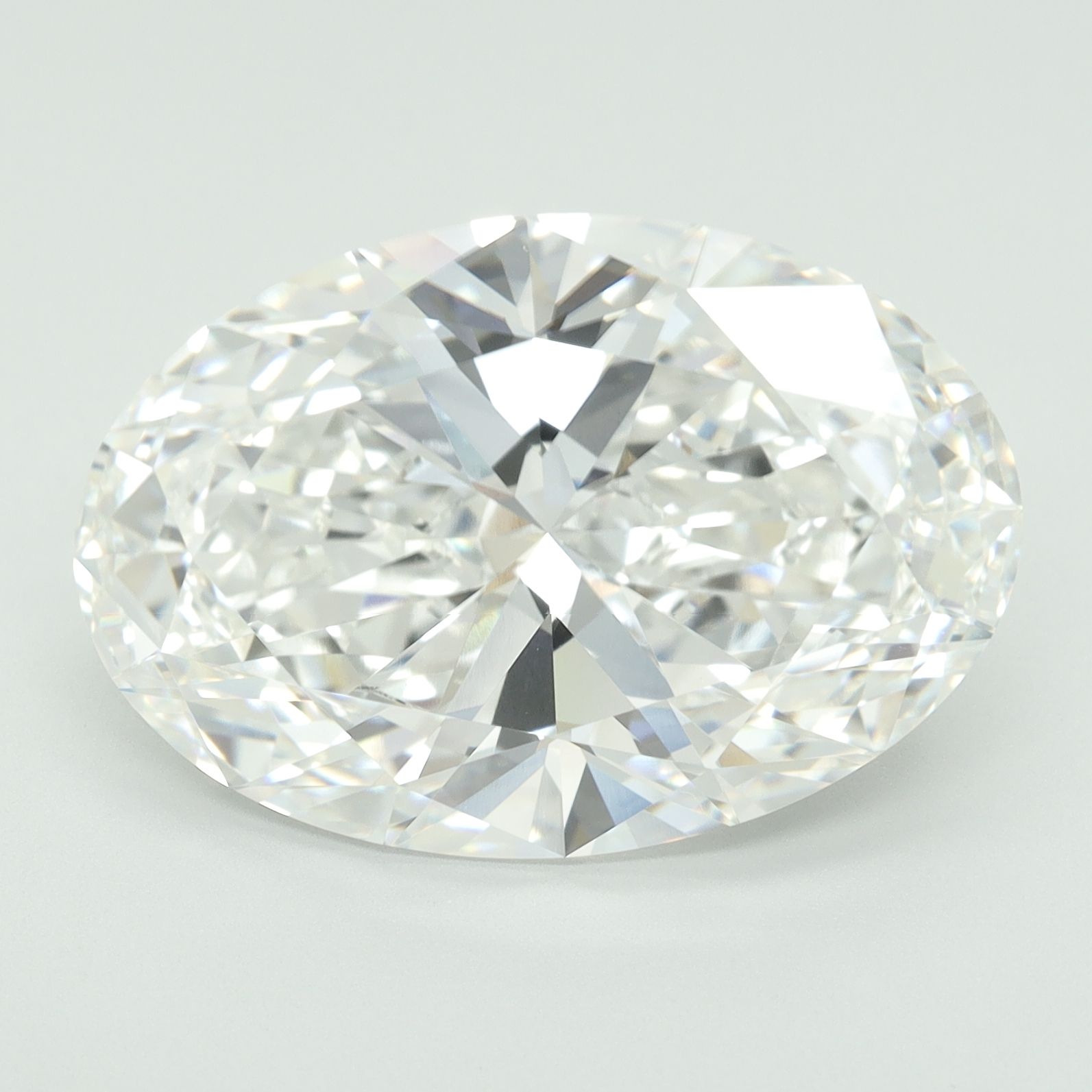 11.09 ct. oval Lab Grown Diamond front image