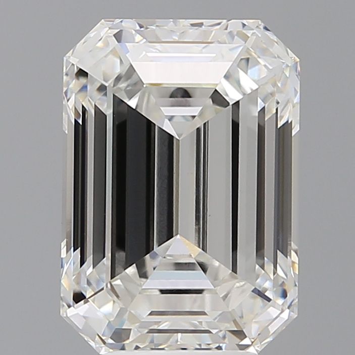 5.51 ct. emerald Lab Grown Diamond front image
