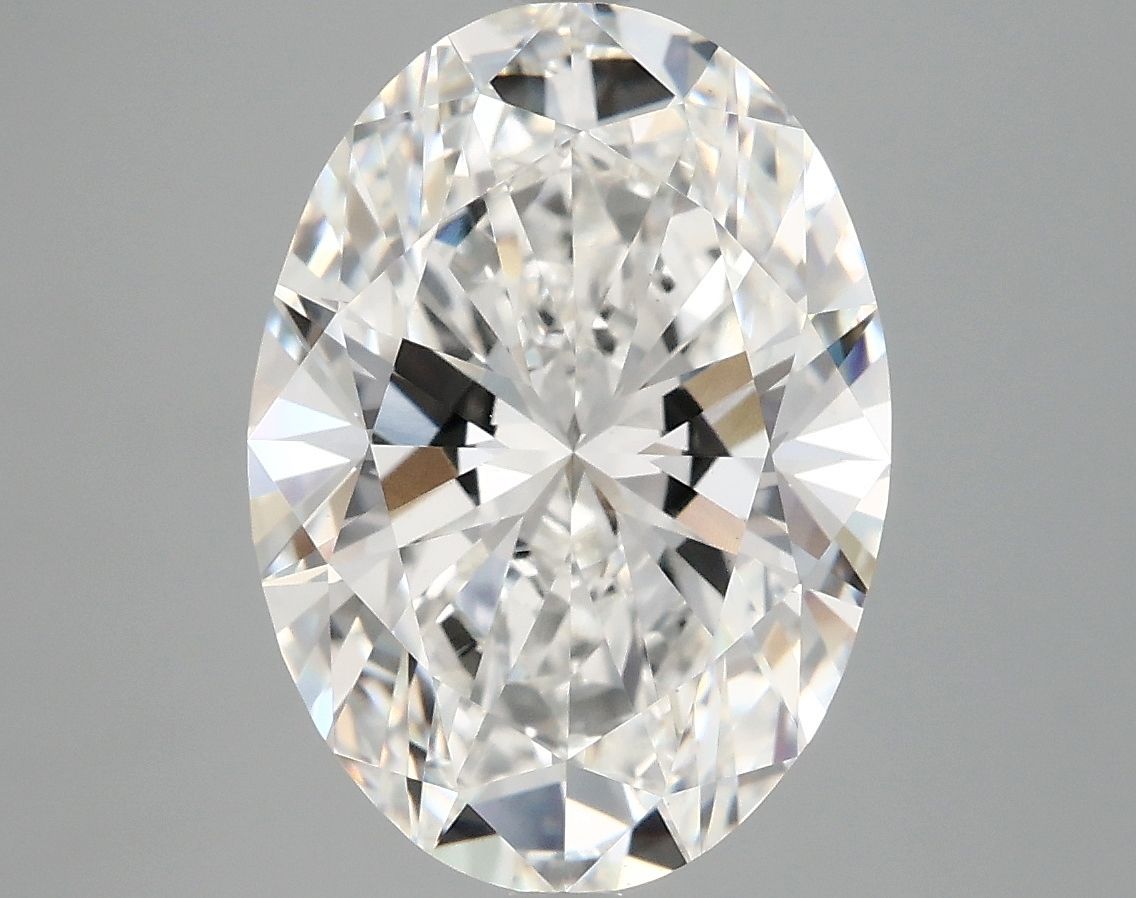 5.00 ct. oval Lab Grown Diamond front image