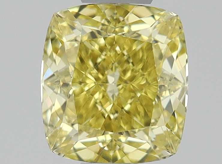 Diament 0.57 ct Fancy Intense Yellow/VS1