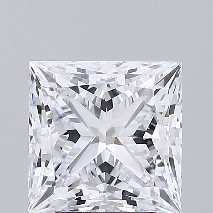 3.01 ct. princess Lab Grown Diamond front image