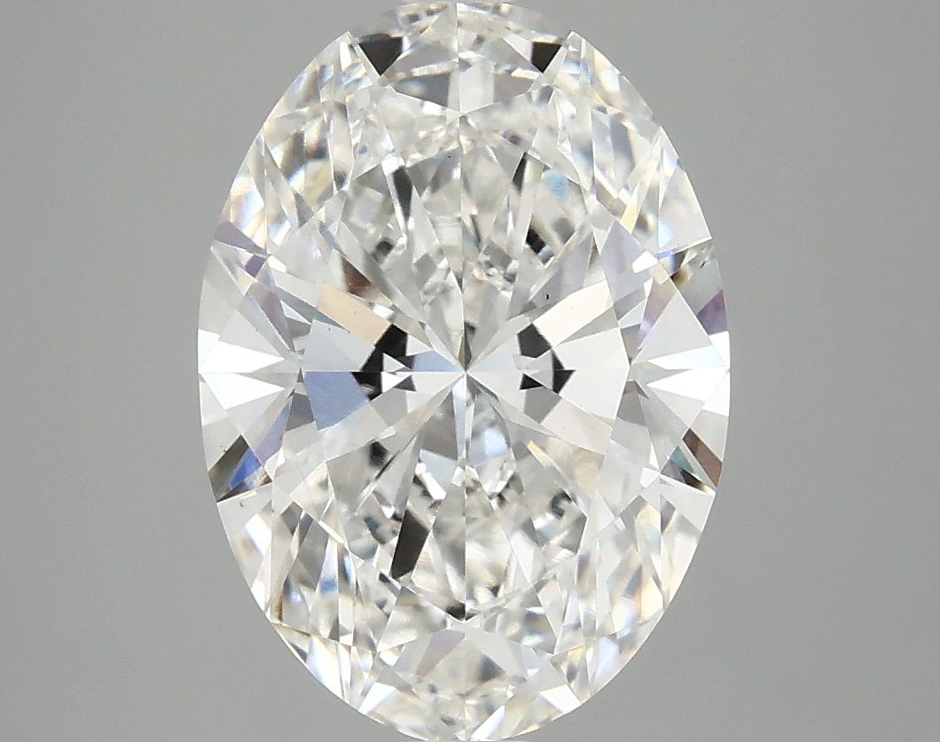 3.95 ct. oval Lab Grown Diamond front image