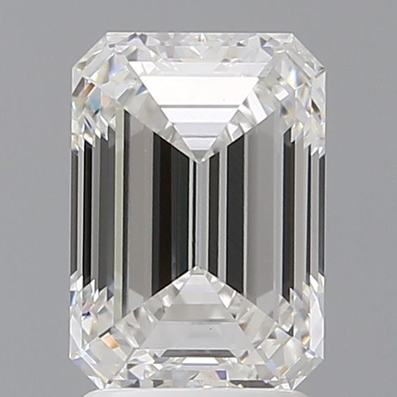 2.57 ct. emerald Lab Grown Diamond front image