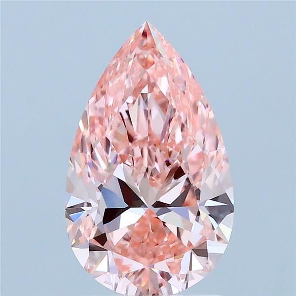 1.5 CT Fancy Vivid Pink PEAR