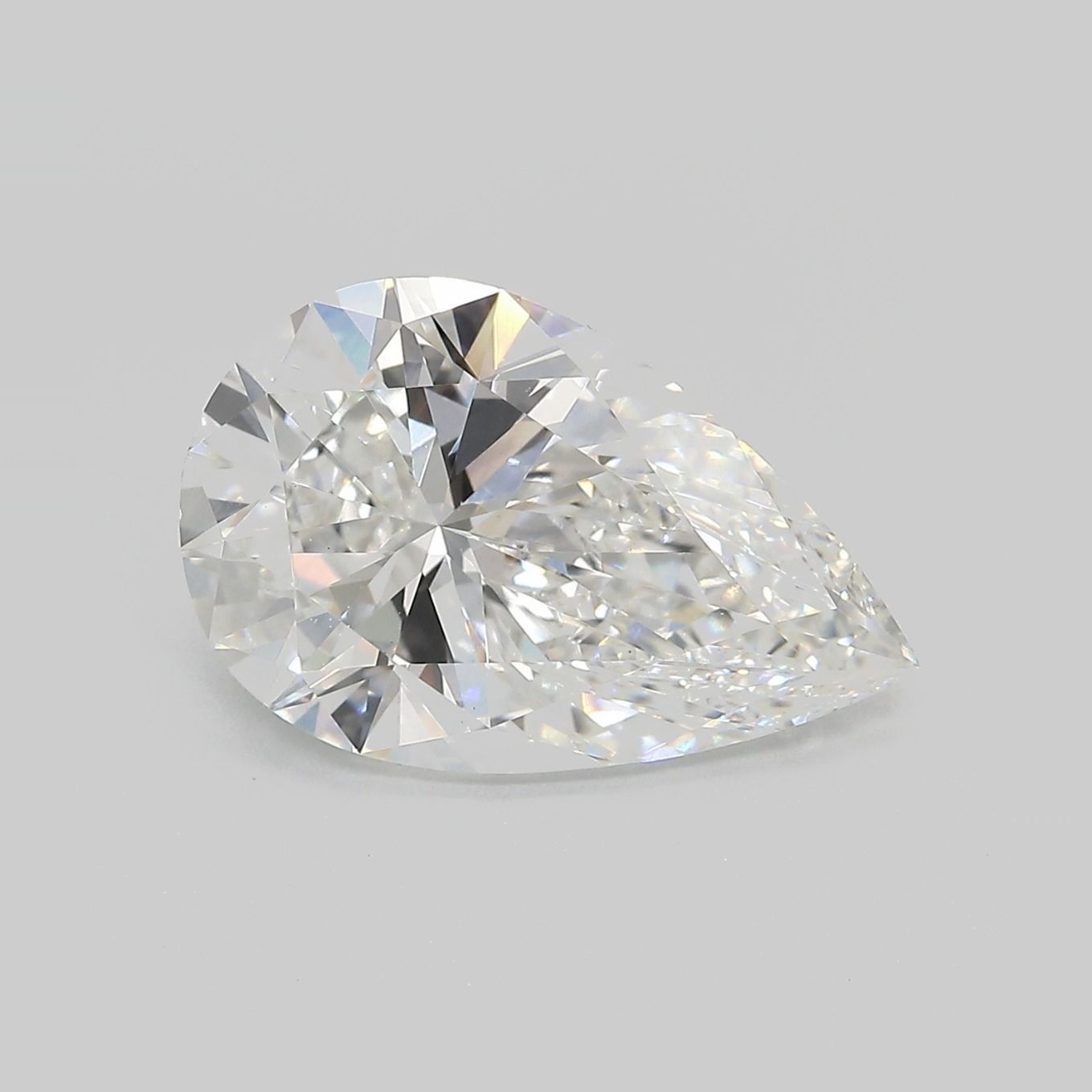 5.25 ct. pear Lab Grown Diamond front image