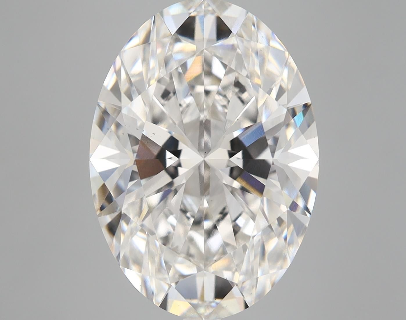 7.29 ct. oval Lab Grown Diamond front image