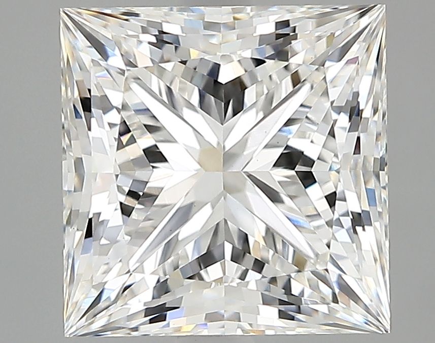 3.75 ct. princess Lab Grown Diamond front image