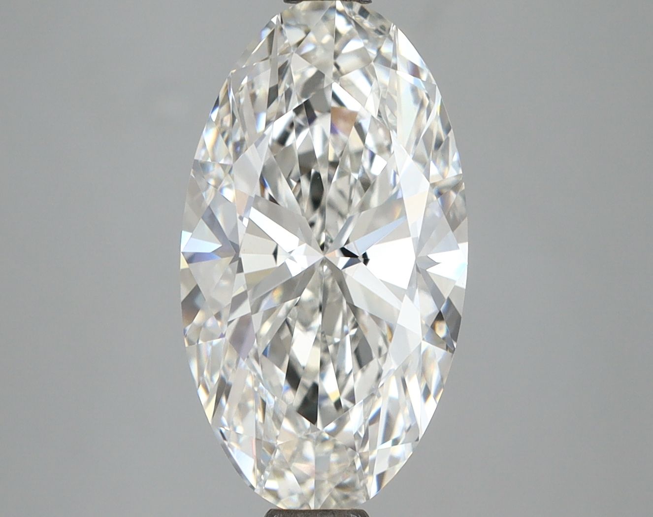3.89 ct. oval Lab Grown Diamond front image