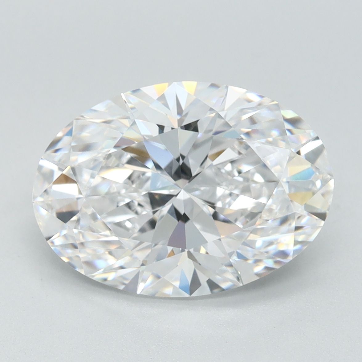 3.17 ct. oval Lab Grown Diamond front image