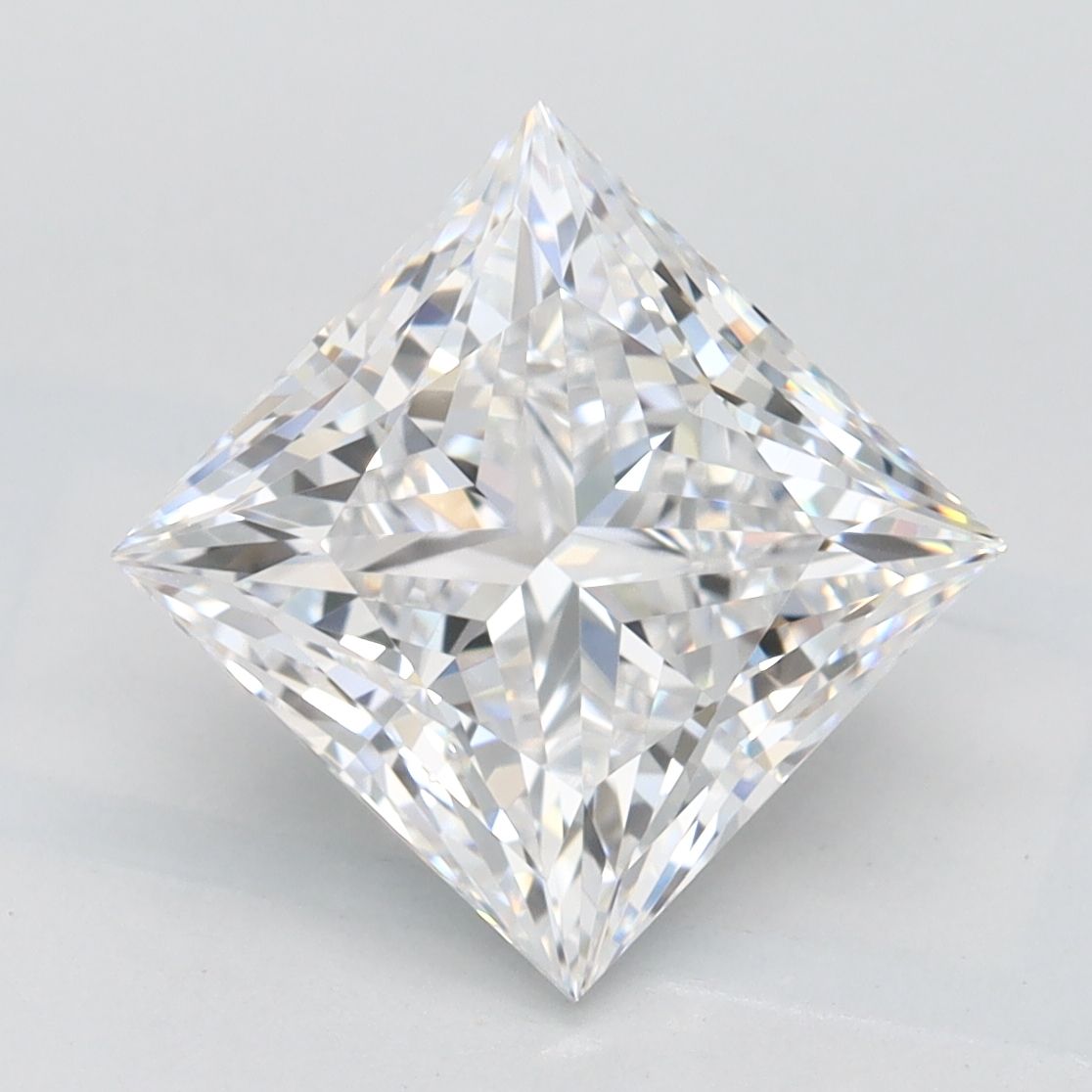 2.98 ct. princess Lab Grown Diamond front image