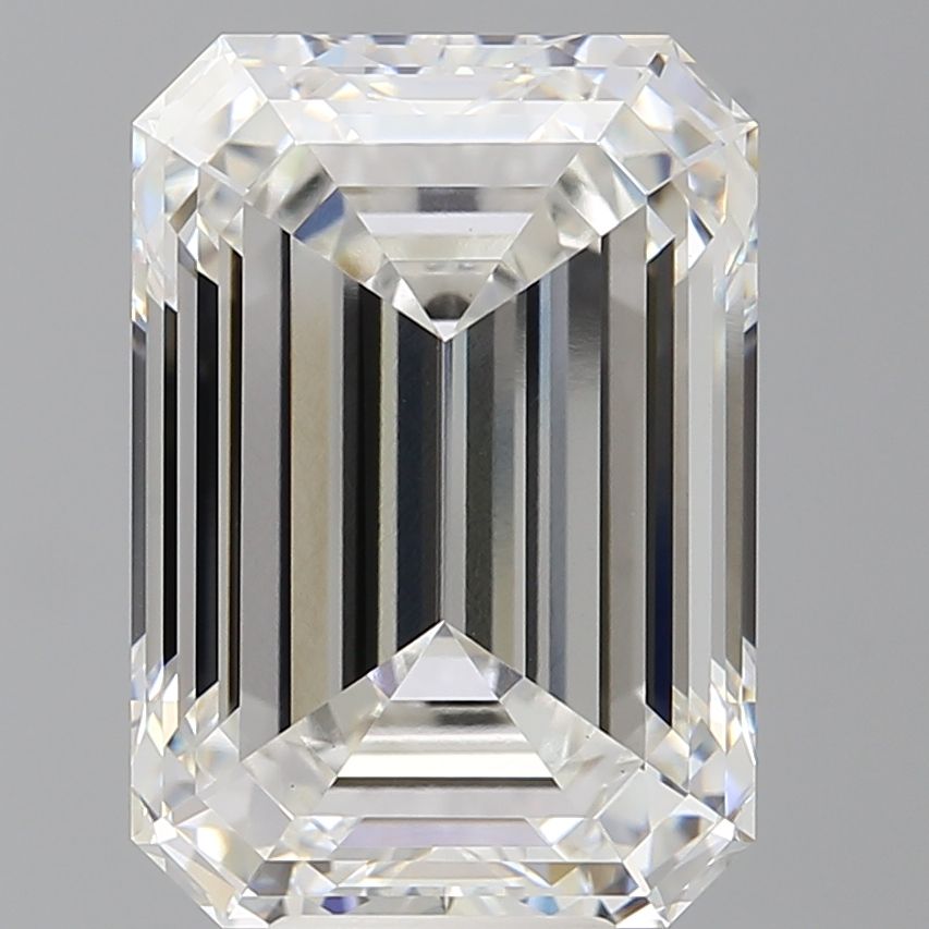 9.58 ct. emerald Lab Grown Diamond front image