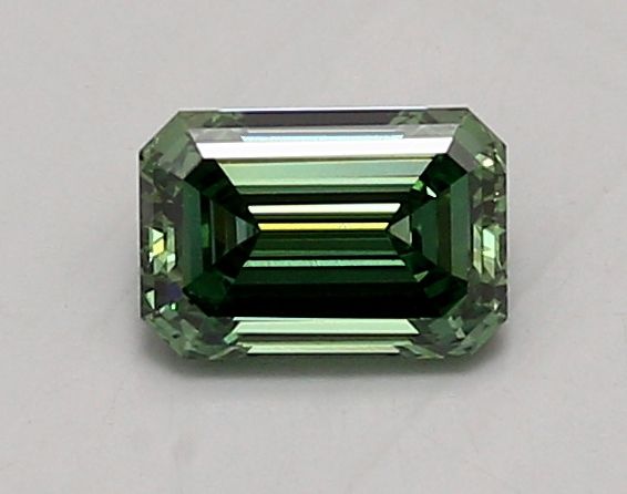 0.97 CT Fancy Vivid Green EMERALD