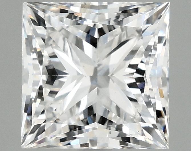 3.02 ct. princess Lab Grown Diamond front image